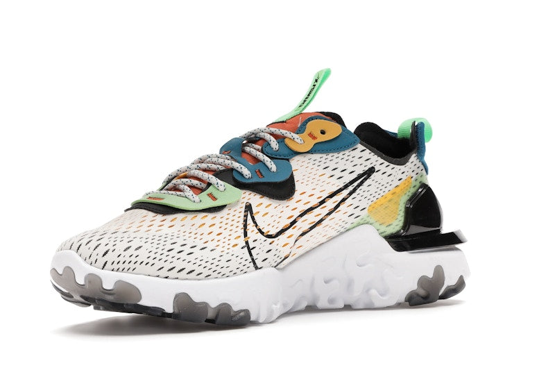 Nike React Vision Phantom Green Abyss Laser Orange