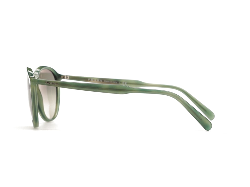 Prada Round Sunglasses Striped Green (0PR 05XS)