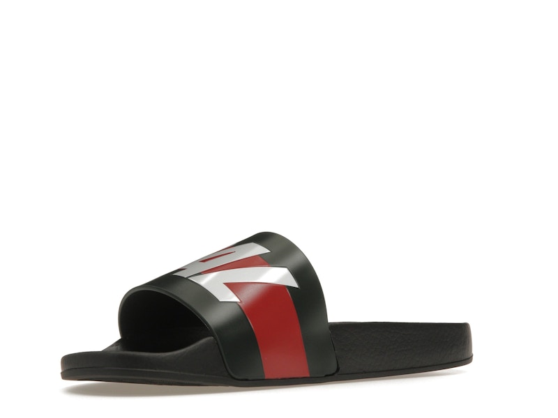 Palace x Gucci Logo Web Slide Sandal Black