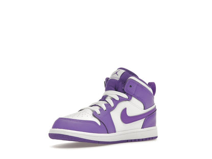 Jordan 1 Mid Purple Venom (PS)