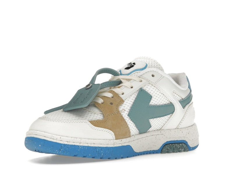 OFF-WHITE Out Of Office Low Slim White University Blue
