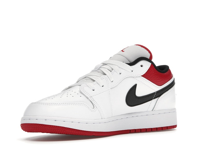 Jordan 1 Low White Gym Red (GS)