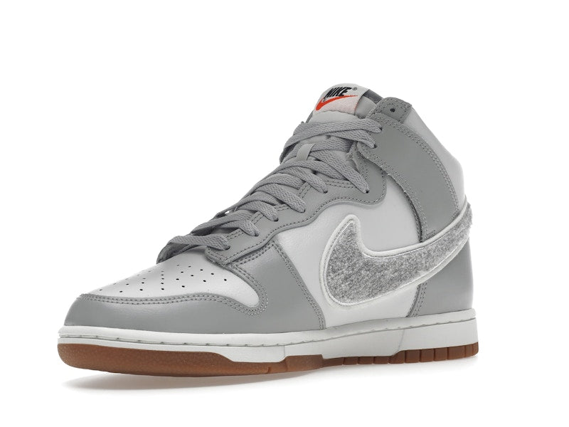 Nike Dunk High University Chenille Swoosh Light Smoke Grey
