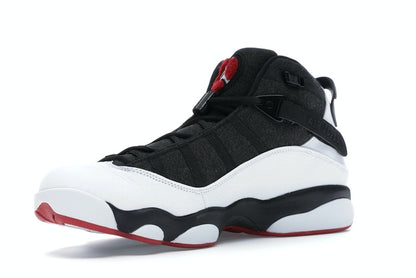 Jordan 6 Rings Black White Gym Red