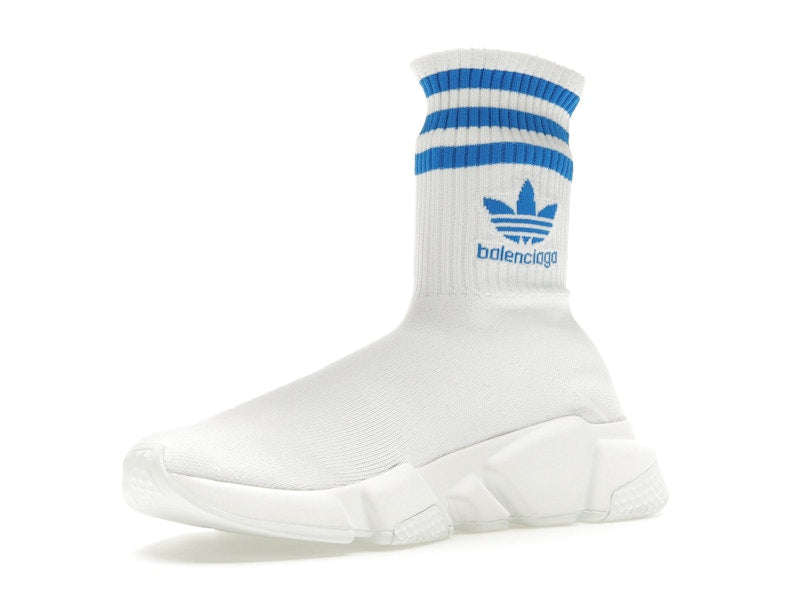 Balenciaga x adidas Speed Trainer White Blue