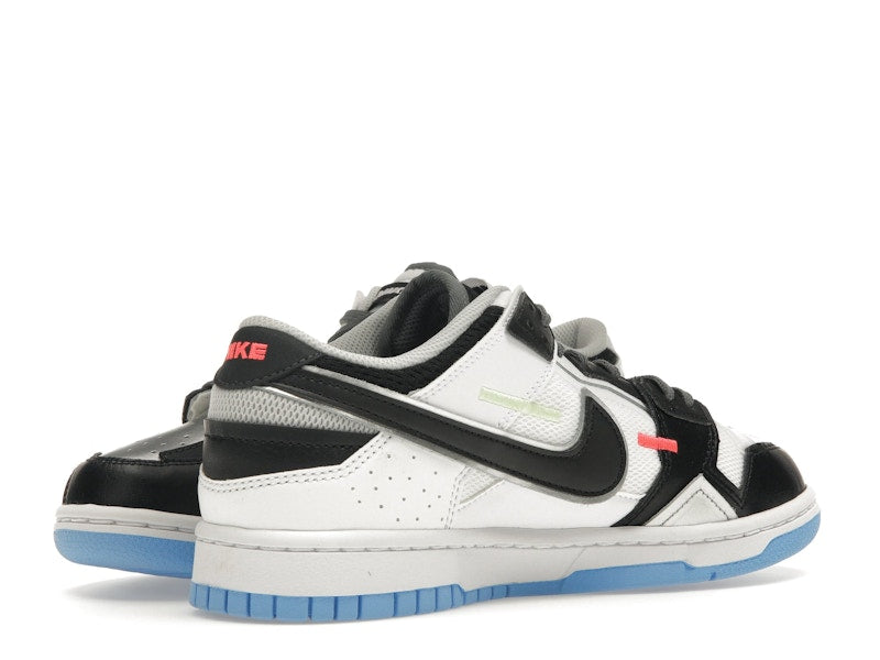 Nike Dunk Low Scrap Black Neutral Grey University Blue White