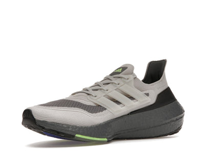 adidas Ultra Boost 21 Metal Grey Signal Green