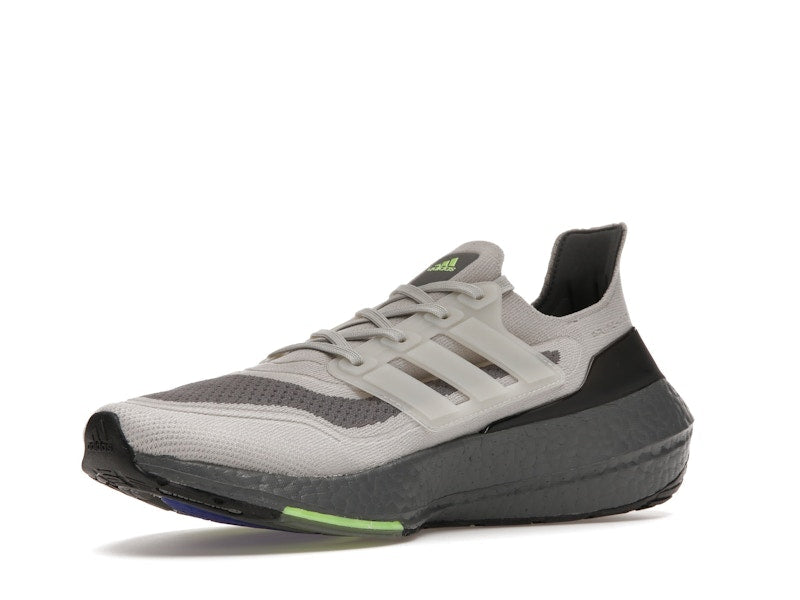 adidas Ultra Boost 21 Metal Grey Signal Green