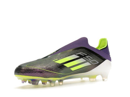 adidas Laceless F50 Elite Fast Reborn FG Purple Lucid Lemon
