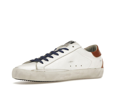 Golden Goose Super-Star White Ice Brown Blue