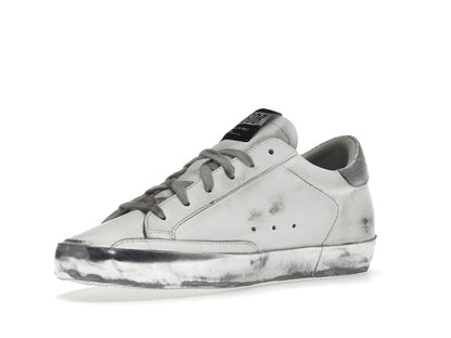Golden Goose Super-Star White Silver Sparkle (Women's)