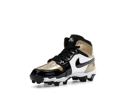 Jordan 1 Mid Cleat Patent Gold Toe (GS)