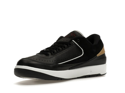 Jordan 2 Retro Low Black Metallic Gold (Women's)