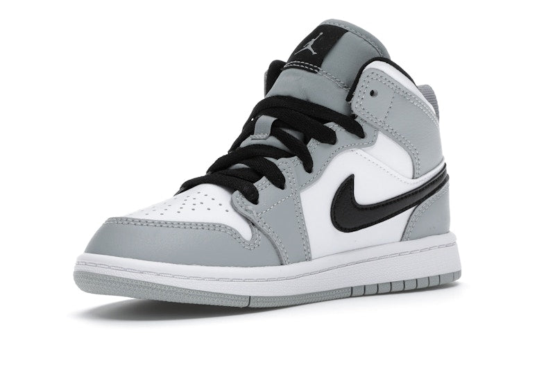Jordan 1 Mid Light Smoke Grey (PS)