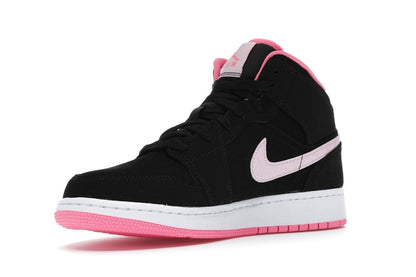 Jordan 1 Mid Black Digital Pink (GS)