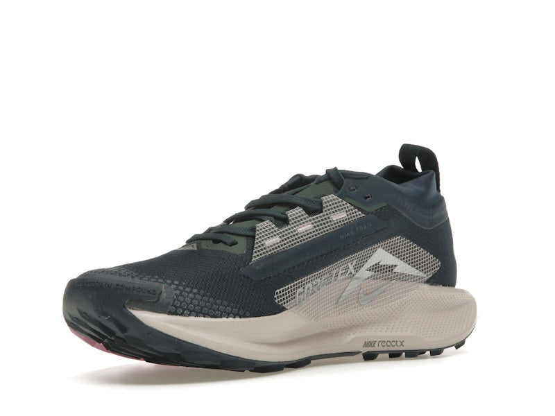 Nike React Pegasus Trail 5 Gore-Tex Armory Navy Vintage Green Platinum Violet (Women's)