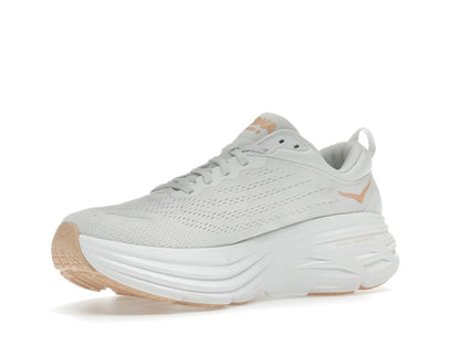 Hoka One One Bondi 8 White Cantaloupe (Women's)