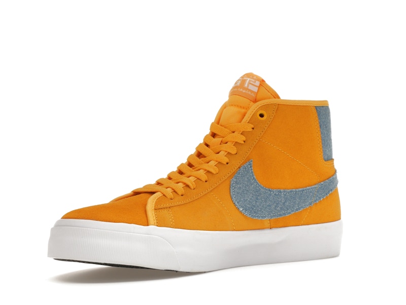 Nike SB Zoom Blazer Mid Pro GT Grant Taylor University Gold Denim