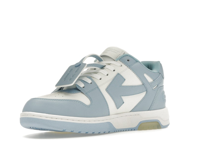 Off-White Out Of Office Calf Leather White Baby Blue