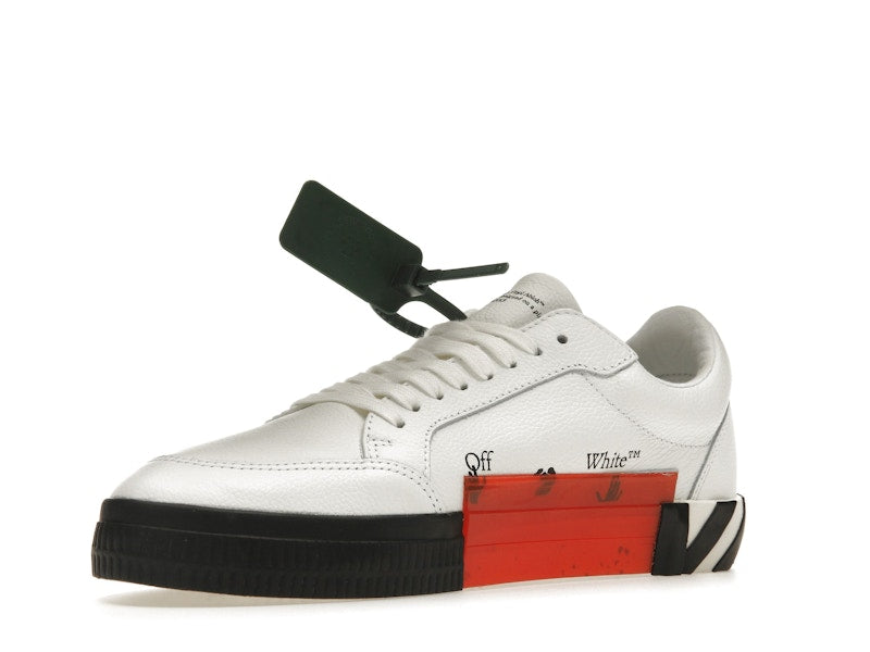 OFF-WHITE Vulc Low Leather White Black SS22