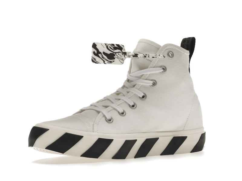 OFF-WHITE Vulcanized Mid Top White Black