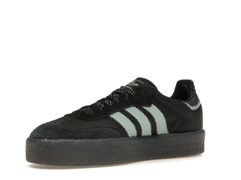 adidas Sambae Core Black Haze Green (Women's)