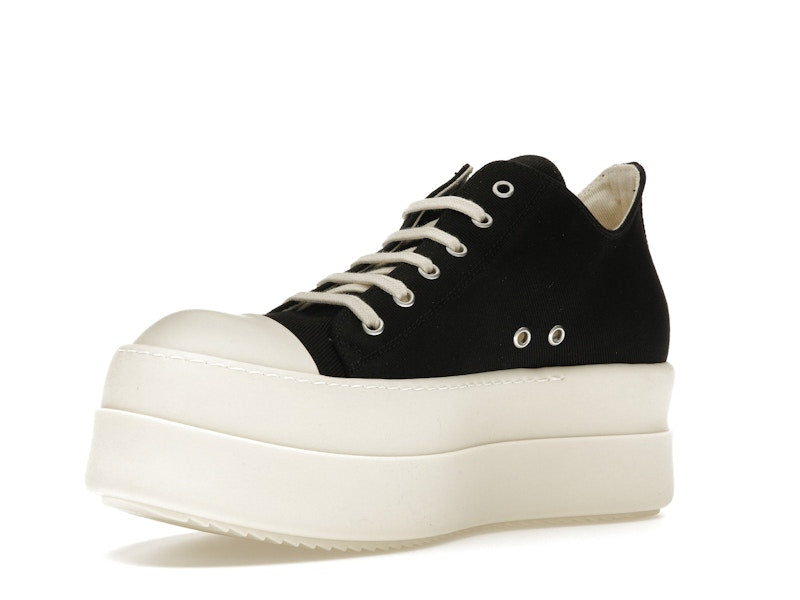Rick Owens DRKSHDW Double Bumper Low Black Milk