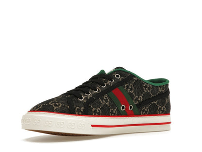 Gucci Tennis 1977 GG Logo Black Multi