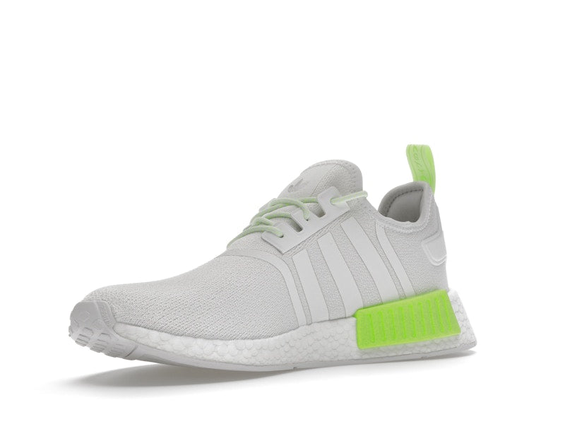 adidas NMD R1 Crystal White Solar Green