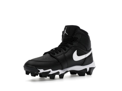Jordan 1 Mid Cleat Black White (GS)