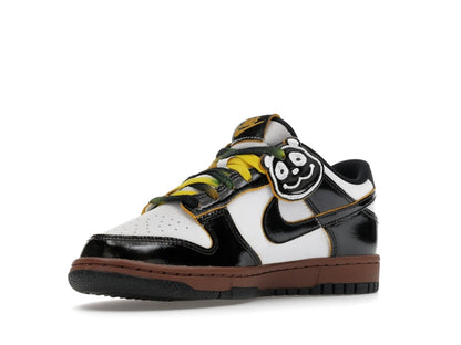 Nike Dunk Low SE Panda-Monium White Black Fauna Brown (GS)