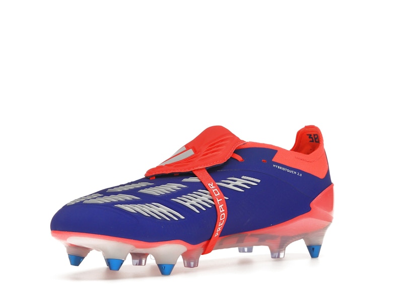 adidas Predator Elite Foldover Tongue SG Lucid Blue Cloud White Solar Red
