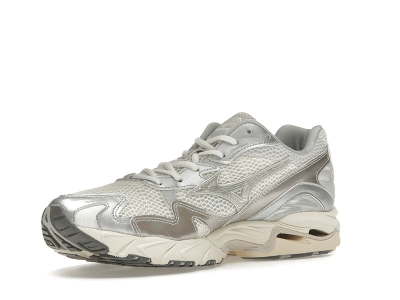 Mizuno Wave Rider 10 Metallic Snow White