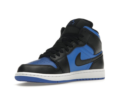 Jordan 1 Mid Black Royal Blue