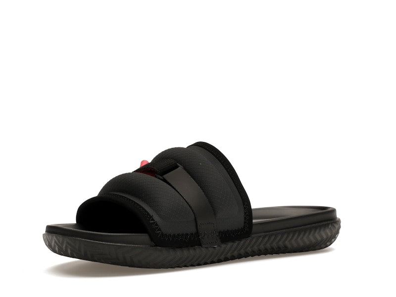 Jordan Super Play Slide Black University Red