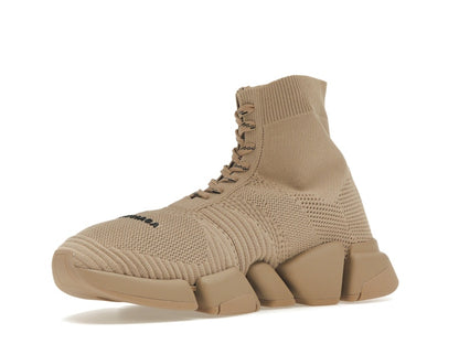 Balenciaga Speed 2.0 Lace Up Beige