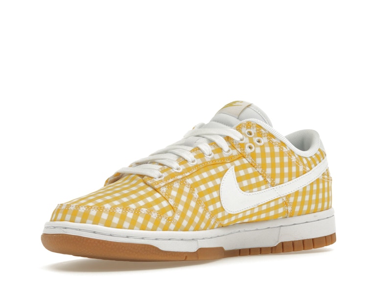Nike Dunk Low Yellow Gingham (Women's)