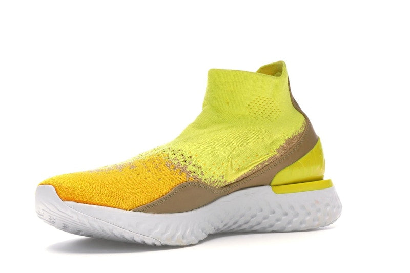 Nike Rise React Flyknit Sonic Yellow