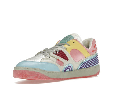 Gucci Basket Low-Top Sneaker Light Blue Demetra Pink (Women's)