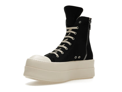 Rick Owens DRKSHDW Mega Bumper Sneaks Pentagram Black Pearl Milk