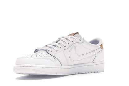 Jordan 1 Retro Low OG White Vachetta