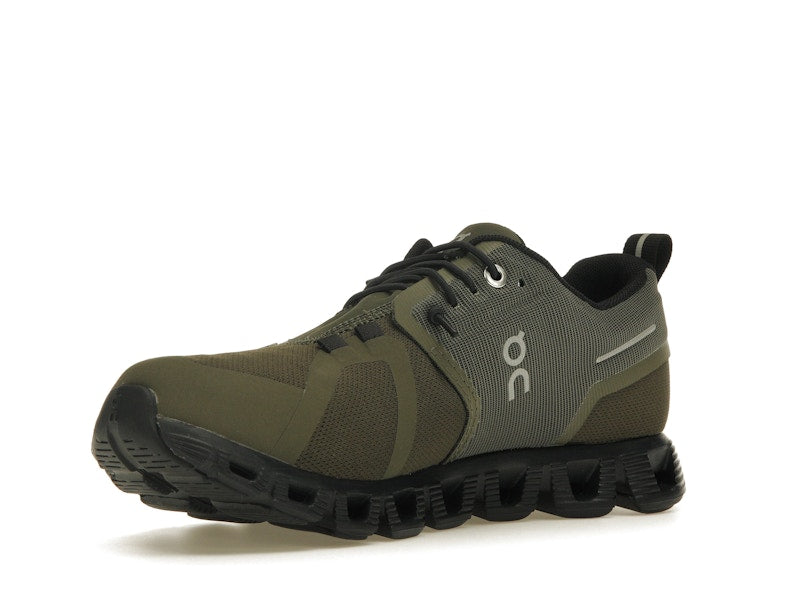 On Running Cloud 5 Waterproof Olive Black (Women's)