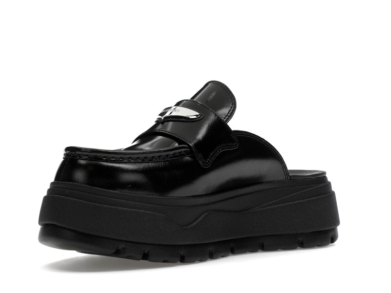 Jordan Mule Black Metallic Silver (Women's)