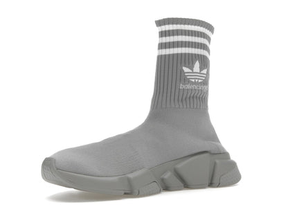 Balenciaga x adidas Speed Trainer Grey White