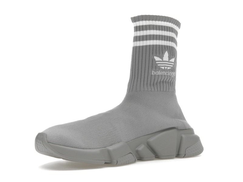 Balenciaga x adidas Speed Trainer Grey White