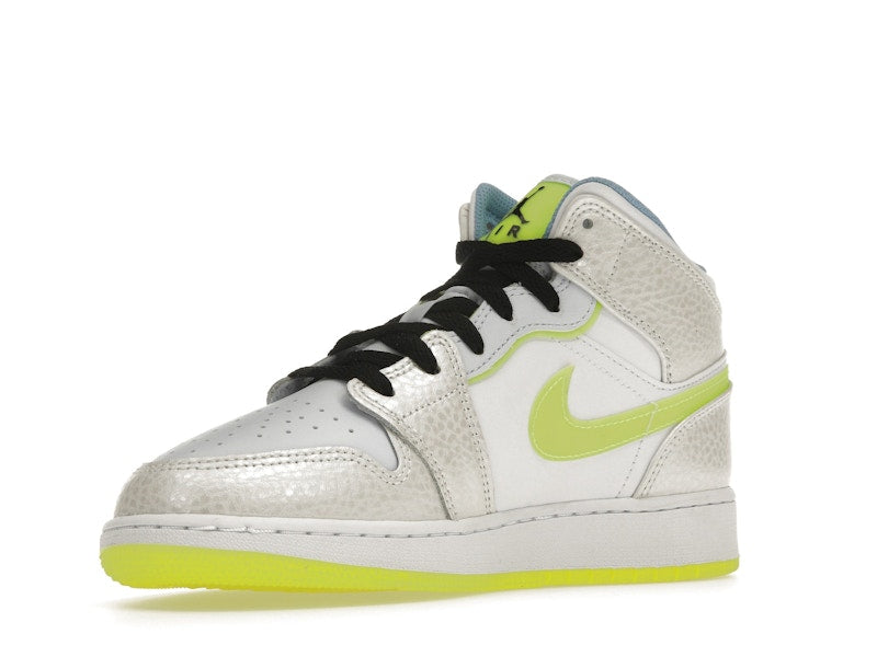 Jordan 1 Mid SE Warped Swoosh (GS)