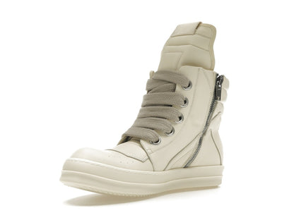 Rick Owens Lido Geobasket Big Lace Milk
