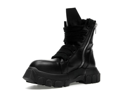 Rick Owens Lido Jumbo Laced Bozo Tractor Black