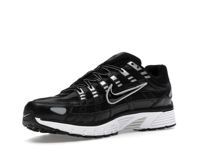 Nike P-6000 Black White Metallic Silver