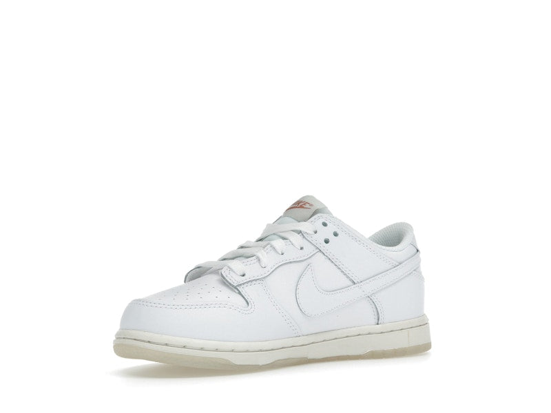 Nike Dunk Low SE Rainbow Lace Swoosh White (PS)